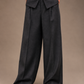 RŪH 01 Tailored Trousers with high waist and wide-leg tailored silhouette