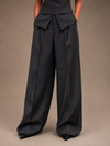RŪH 01 Tailored Trousers with high waist and wide-leg tailored silhouette