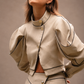 RŪH 02 Sculpted Jacket tailored silhouette with sculpted collar and contoured panels