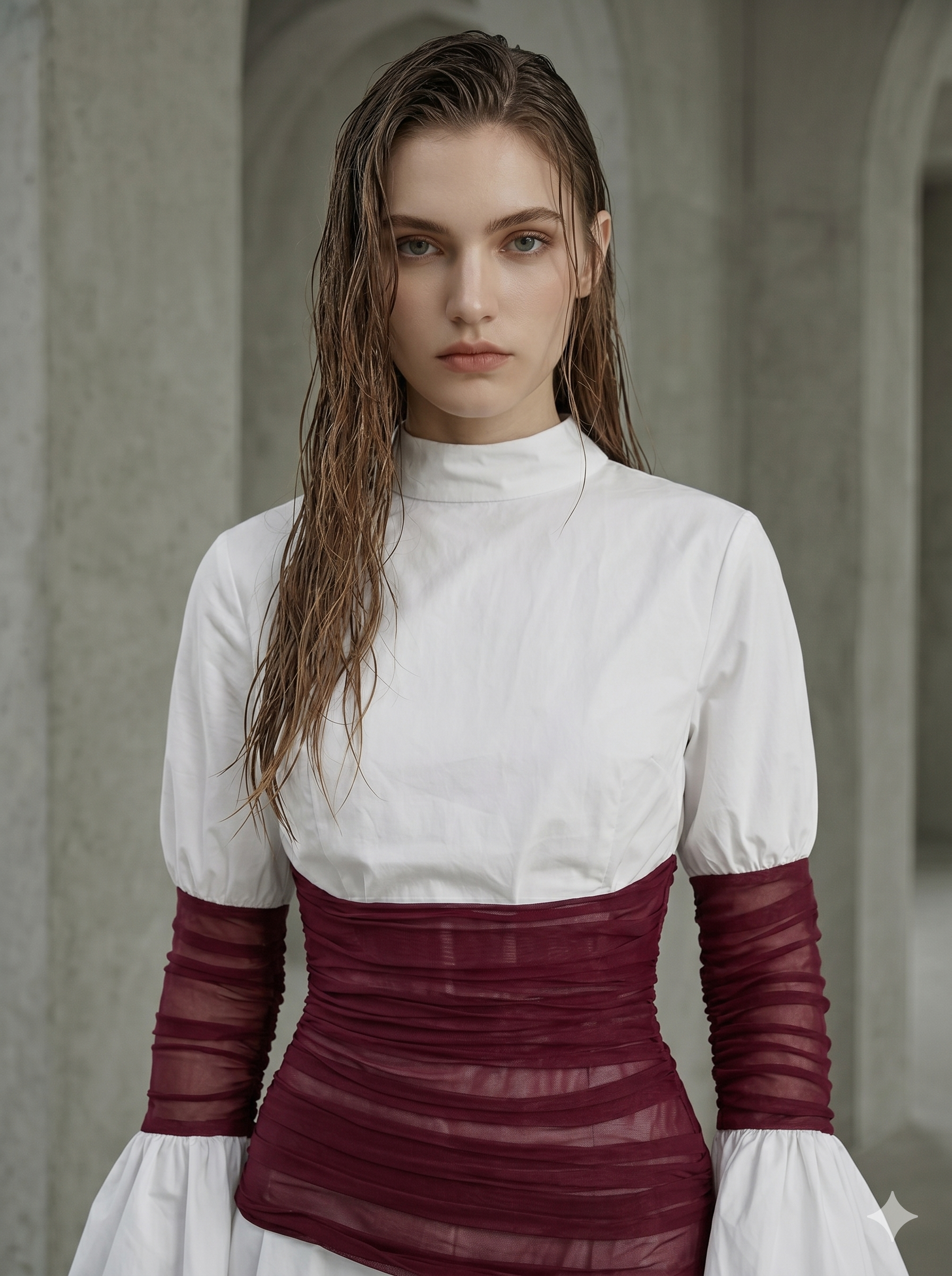 03 Draped Waist Dress