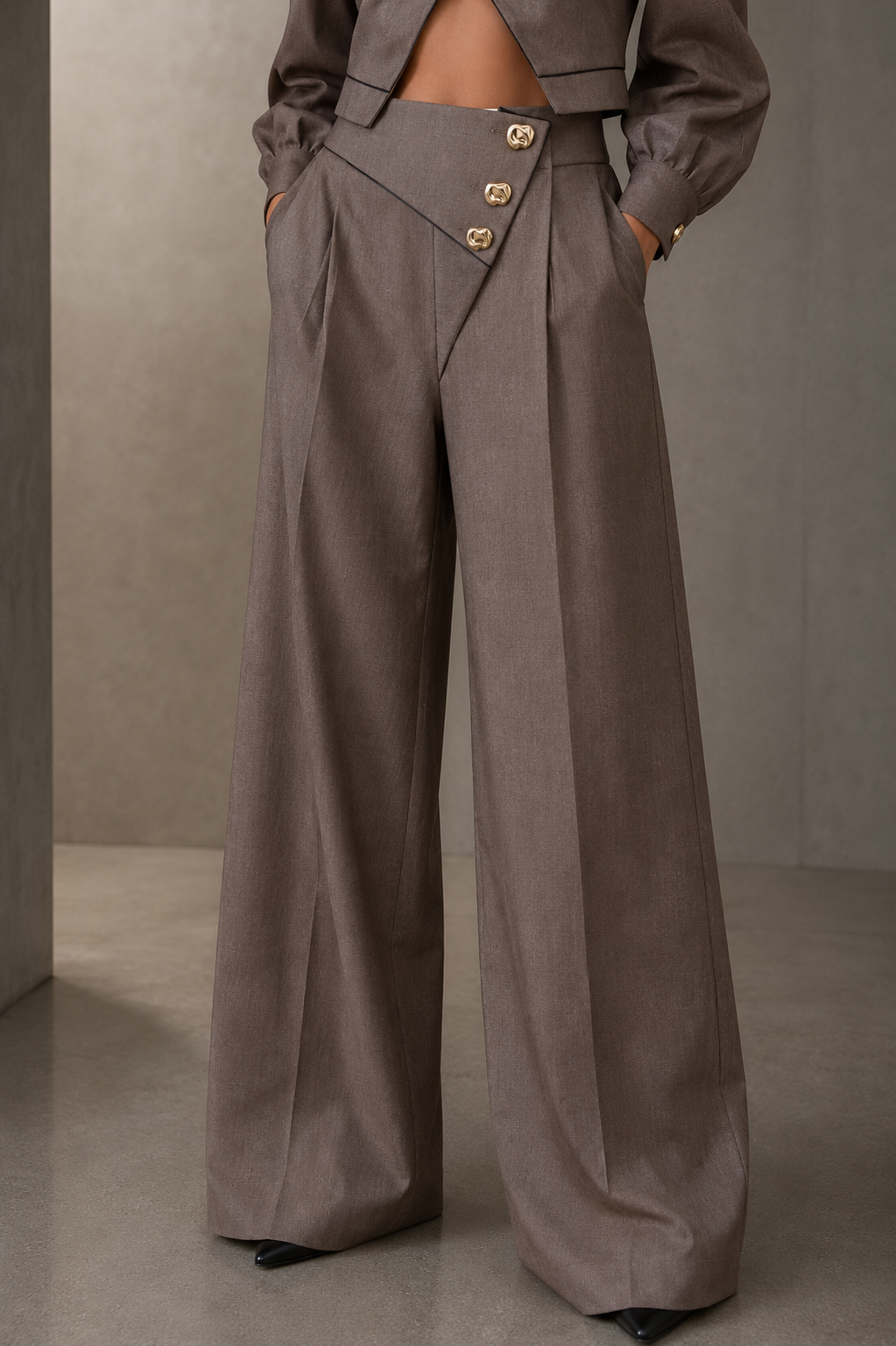 02 Asymmetric Trousers
