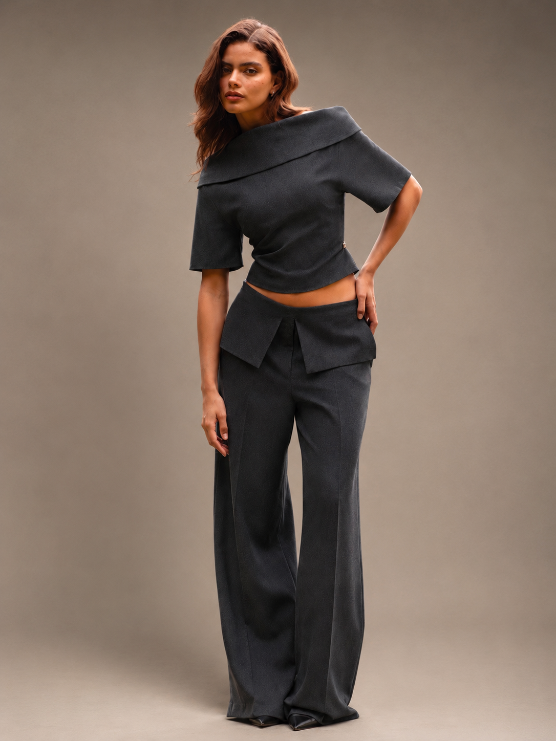 RŪH coordinated set with 01 Structured Top and 01 Tailored Trousers